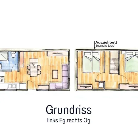 Reetmeer Ferienhaus, Und Ferienzimmer Апартаменты Boiensdorf