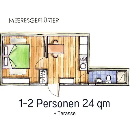 Reetmeer Ferienhaus, Und Ferienzimmer *