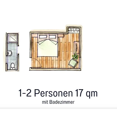 شقة Reetmeer Ferienhaus, Und Ferienzimmer